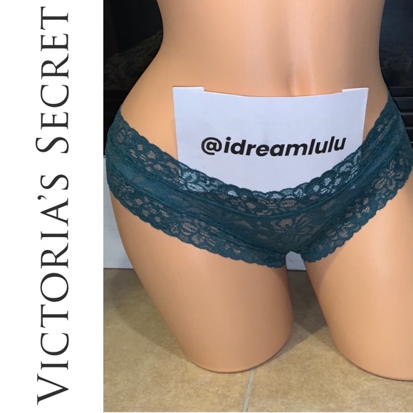 🌿NWT Victoria’s Secret Floral Lace Cheeky Panty - Picture 6 of 6